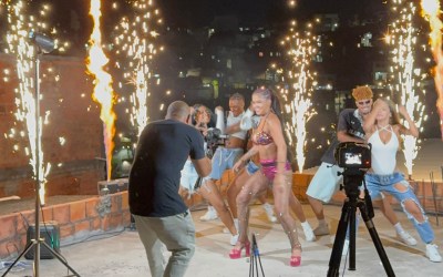 Cantora Revelação do Carnaval grava clipe na Baixinha de Santo Antônio em Salvador